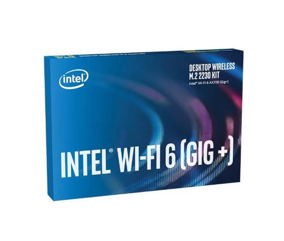 Intel Intel Wi-Fi 6 (Gig+) Desktop Kit, AX200, 2230, 2x2 AX+BT, vPro - W126171765