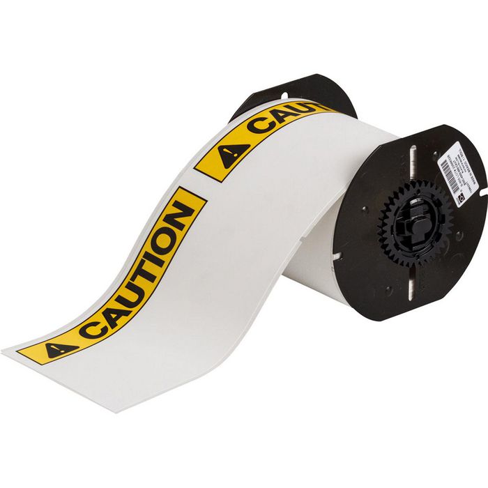 Brady Black, Yellow on White ToughWash Metal Detectable  for BBP3x/S3xxx/i3300 Printers 101.6 mm x 15.24 m - W126062949