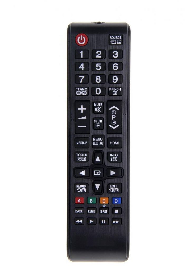 CoreParts IR Remote for all Samsung Smart TV Cover a distance of upto 10 meters, Use 2*AAA Batteries, CE ROHS Certified. - W126176315