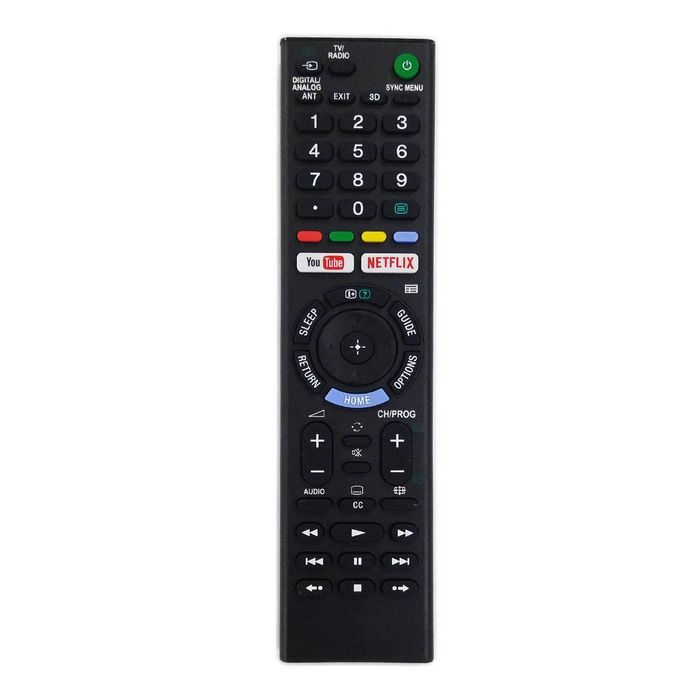 CoreParts IR Remote for Sony Smart TV, New ABS Material, Cover a distance of upto 10 meters, Uses 2*AAA Batteries, CE ROHS Certified - W126176317