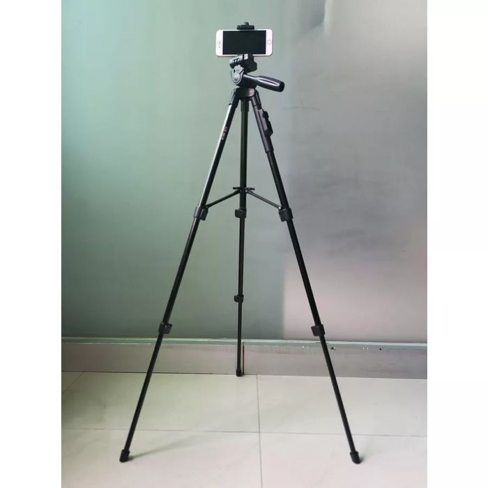 CoreParts Tripod Stand 40cm-120cm, Fit For 4-7" Phones & all Cameras Multi-Direction with Adjustable Height - W124763983
