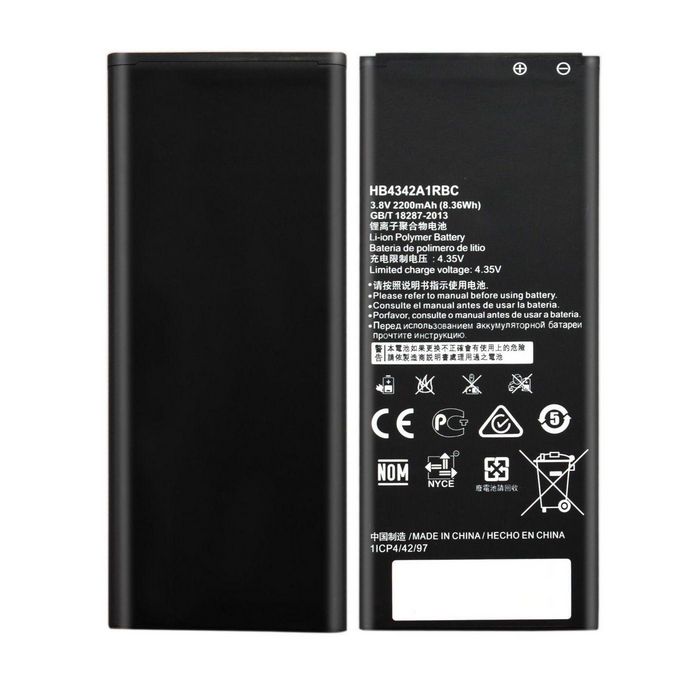 CoreParts Battery for Huawei Mobile 9.8Wh Li-ion 3.8V 2580mAh, Huawei (Honor 4A) HB4342A1RBC - W125265147