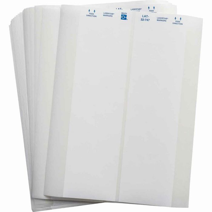 Brady 1000 Label(s)/Pack, Polyester, Matt, Permanent Acrylic, White - W126063618