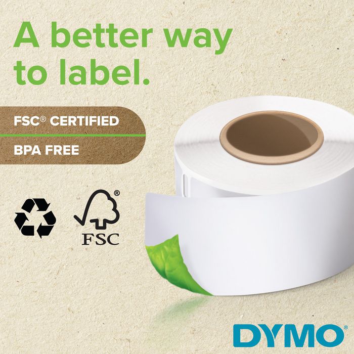 DYMO Multi-Purpose Labels, 19 x 51 mm, S0722550 - W125332023