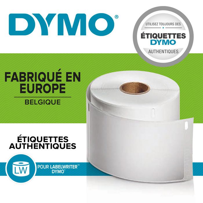 DYMO LW Extra-Large Shipping Labels | 4 x 6 (104 x 159mm) | Black Print  on White Labels | for LabelWriter Label Printers | 1 Roll of 220