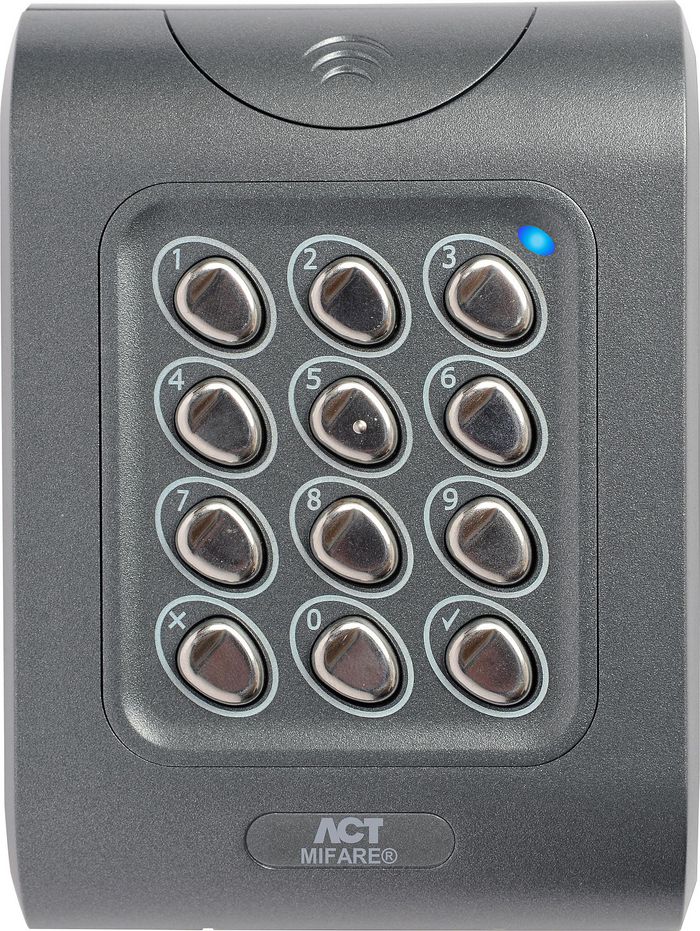 Vanderbilt MF1050e ACTpro MIFARE Reader w. keypad - W125439354