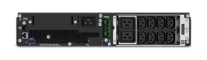 APC 3000 VA, 2700 W, 230 V, RJ-45, USB, SmartSlot, 2U, 432x635x85 mm, 31.3 kg - W124475380