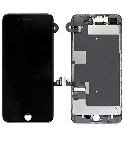 CoreParts LCD for iPhone 8 Black LCD Assembly with digitizer and Frame Copy LCD Highest grade - AUO Quality - Full Assembly Including small parts as backplate camera, sensor and ear speaker - W124863864