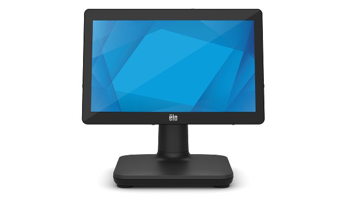 Elo Touch Solutions EloPOS System, 15-inch HD, Win 10, Core i3, 8GB RAM, 128SSD, Projected Capacitive 10-touch, Zero-Bezel, Antiglare, Black, with I/O Hub Stand - W126140874