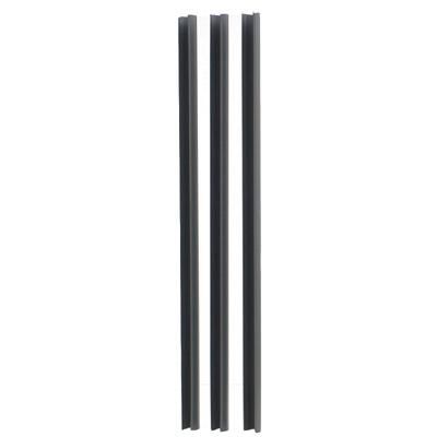 Chief Quick-Snap Cable Covers (3 pack), Black - W126204891
