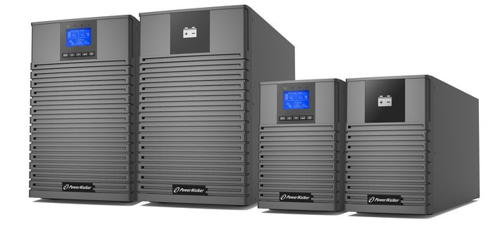 PowerWalker Online, 1000VA / 1000W, 4 x C13 Out, USB, RS-232, LCD - W126209934