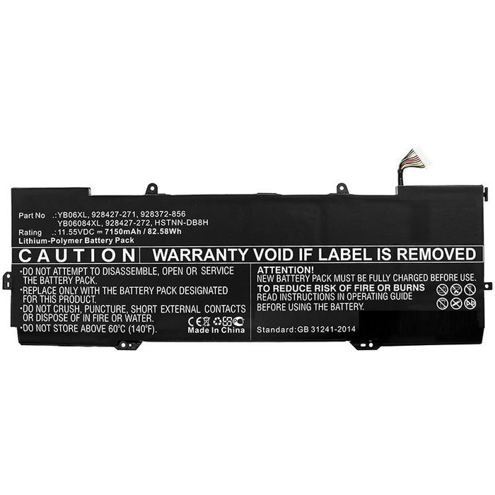 CoreParts Laptop Battery for HP 79WH Li-ion 11.55V 6.84Ah Spectre X360 15-CH000NA, Spectre X360 15-CH000NB, Spectre X360 15-CH000ND - W125873172