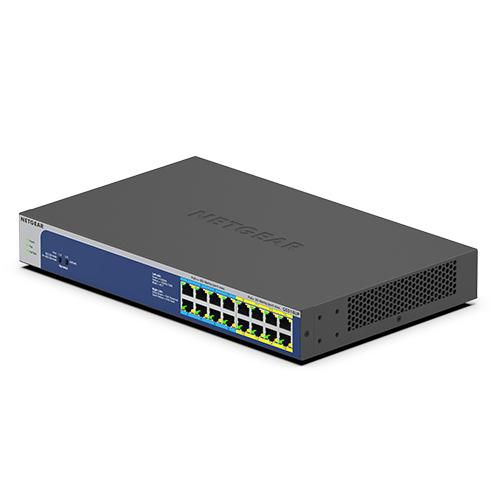 Netgear 16-Port Gigabit Ethernet High-Power POE+ Unmanaged Switch With POE++ Ports - W126258065
