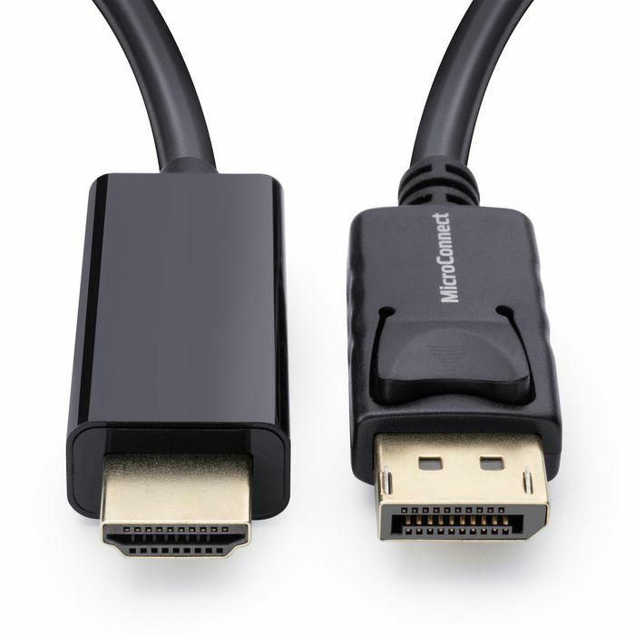 MicroConnect DisplayPort 1.2 - HDMI Cable 1m - W125943215