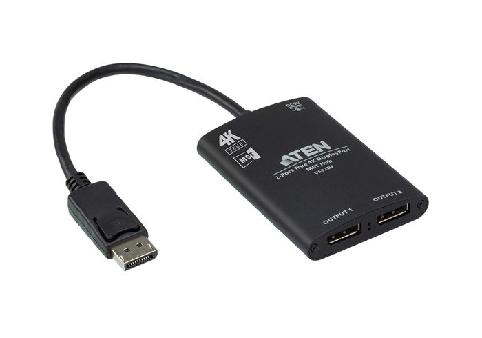 Aten Hub MST DisplayPort True 4K à 2 ports - W126262130