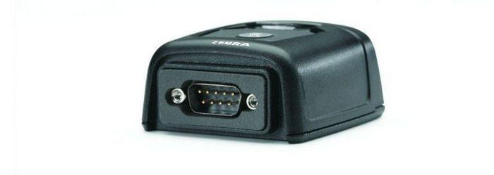 Zebra 1D, 2D, 655nm VLD, 9-pin male D-sub - USB (full speed) and TTL level RS232 with RTS and CTS - W126100470