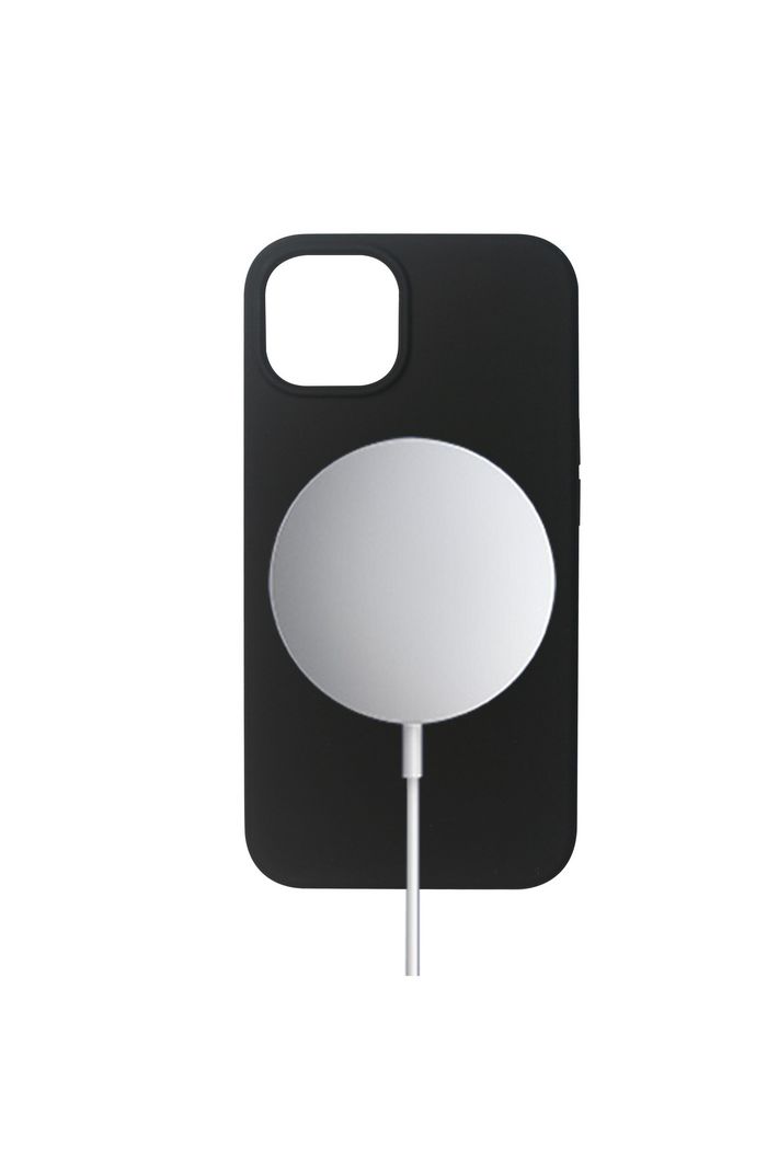 eSTUFF iPhone 13 DUBLIN Magnetic Silicone Cover - Black - W126205323