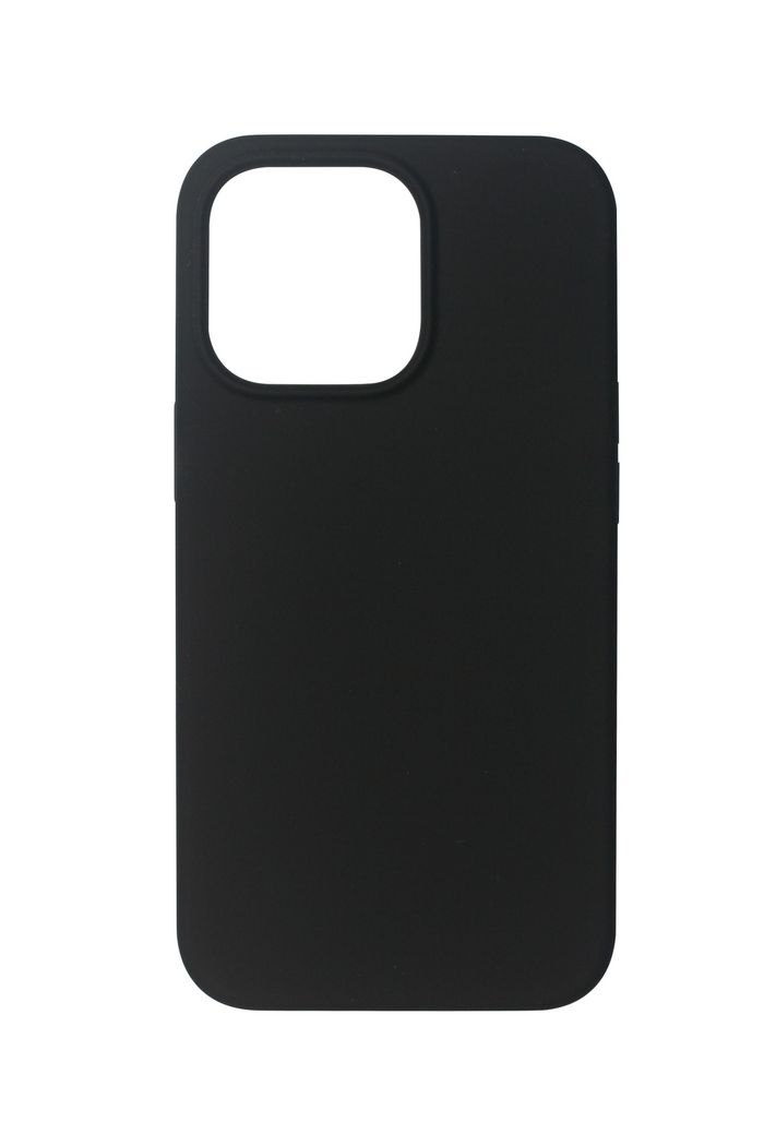 eSTUFF iPhone 13 Pro Max MADRID Silicone Cover - Black - W126205340