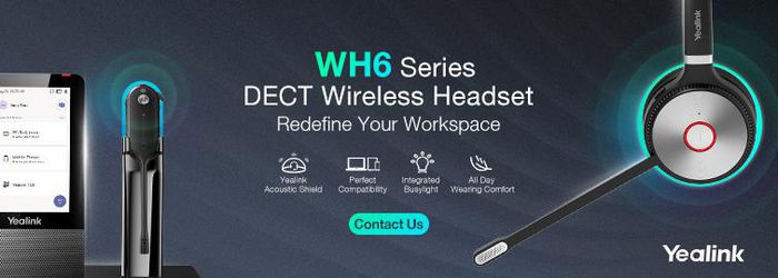 Yealink Teams Dect Headset WH66 Dual - W127053290