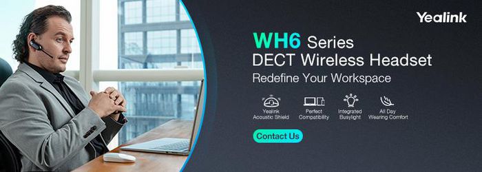Yealink Teams Dect Headset WH66 Dual - W127053290