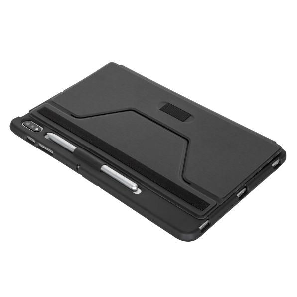 Targus Click-In, 12.4", Samsung Galaxy Tab S7+/S7+ Lite, TPU, Black - W126102771