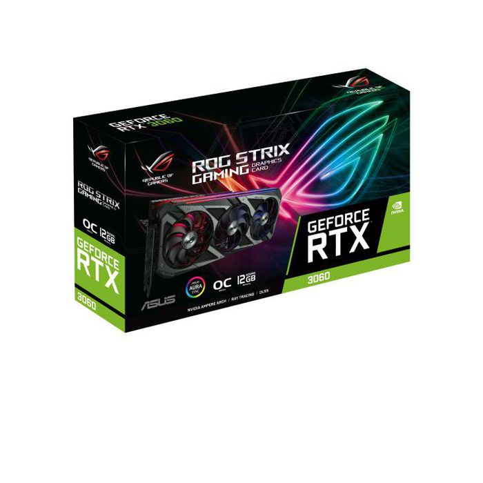 Asus NVIDIA GeForce RTX 3060, PCI Express 4.0, 12GB GDDR6, 192-bit, 2x HDMI, 3x DP, 300x133.6x53.5 mm - W126266349