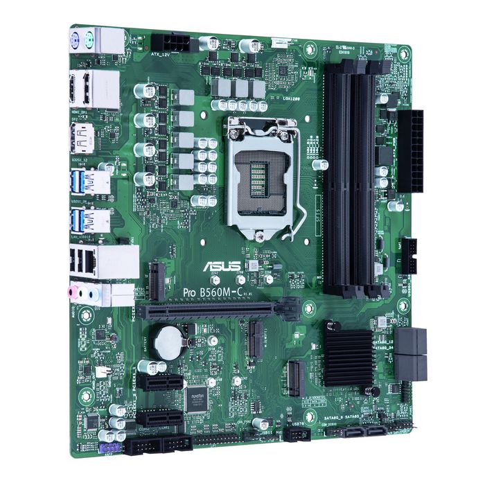 Asus MicroATX B560 business motherboard with enhanced security, reliability and manageability - W126266377