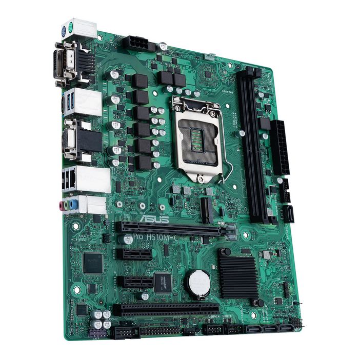 Asus Micro-ATX H510 business motherboard with enhanced security, reliability and manageability - W126266379