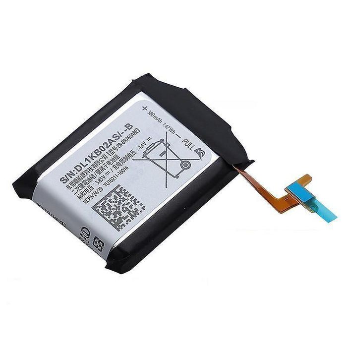 CoreParts Battery for Smartwatch 1.35Wh Li-Pol 3.85V 350mAh Black, for Samsung Smartwatch Gear S3 Classic, Gear S3 classic LTE, Gear S3 Frontier, Gear S3 frontier LTE, Gear S3 Frontier SM-R760, SM-R760, SM-R765, SM-R770 - W125993994