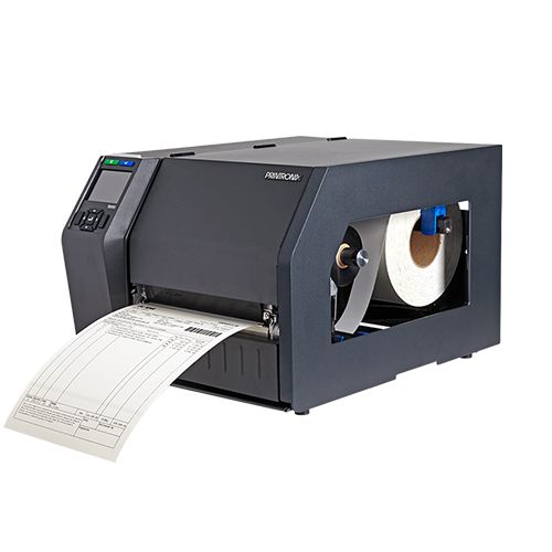 Printronix T8208 TT Printer, 8", 203dpi, UK, Std Emulations, RS232, USB 2.0, PrintNet 10/100BaseT, 8" Rewinder/Peeler - W128867216