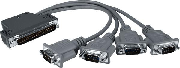 Moxa ICPDAS SERIAL CABLE WITH 4x DB - W124884909