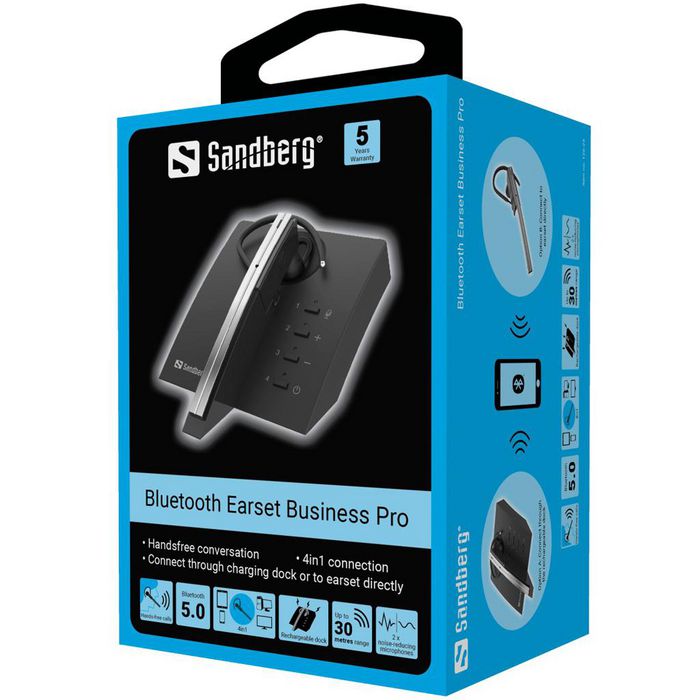 Sandberg Bluetooth Earset Business Pro - W125985662