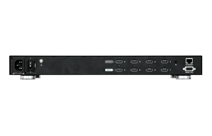 Aten 4 x 4 HDMI Audio/Video Matrix Switch + Videowall + Scaler and seamless switching - W124386511