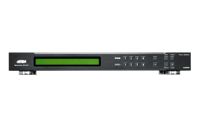 Aten Commutateur matriciel HDMI 4 x 4 avec videowall & ajusteur - W124386511