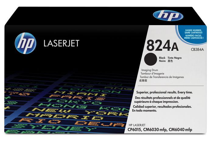 HP 824A tambour d'imagerie LaserJet noir - W124647263