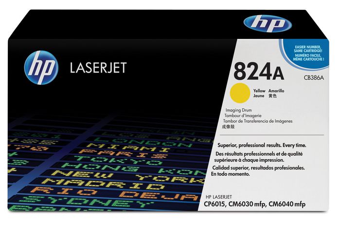 HP 824A Yellow LaserJet Image Drum - W125316671