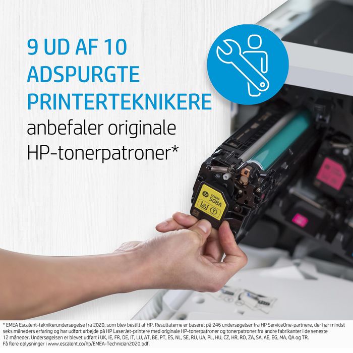 HP 641A toner LaserJet jaune authentique - W124689565