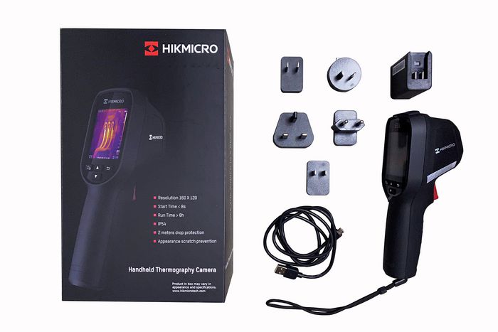Hikmicro The thermographic handheld camera is based on the thermal technology, specially designed for the needs of temperature measuring applications. People can quickly troubleshoot faults on-site. - W126148034
