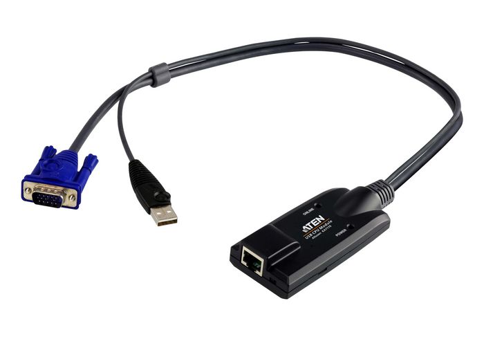 Aten Adaptateur KVM VGA USB avec prise en charge de la vidéo composite - W125091605