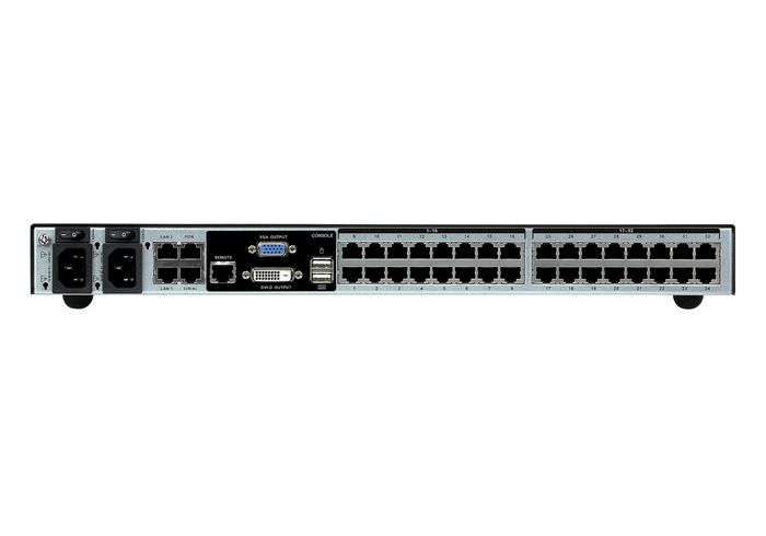 Aten Commutateur KVM 32 ports Multi-Interface Cat 5 sur IP accès de partage 1 local/1 distants - W124660017