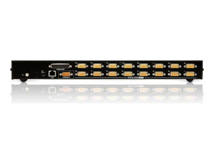 Aten 16-Port USB - PS/2 VGA KVM Over IP Switch with USB Peripheral port - W125047737