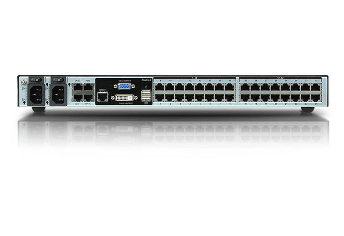 Aten 1-Local/4-Remote Access 32-Port Cat 5 KVM over IP Switch with Virtual Media (1920 x 1200) - W125089732