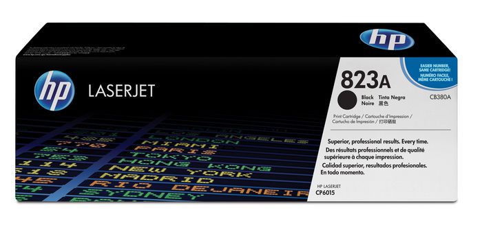 HP 823A Black Original LaserJet Toner Cartridge - W124447133