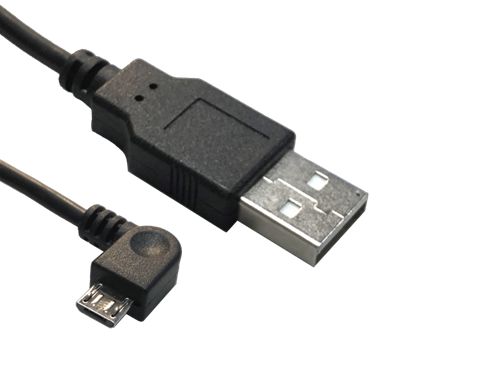 MicroConnect USB A - Micro USB Angled 1,8m - W125083507