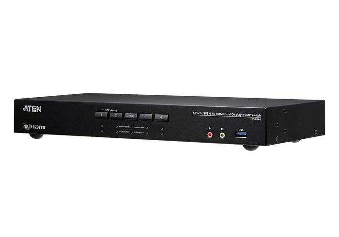 Aten Commutateur KVMP™ deux affichages HDMI 4K 4 ports USB 3.0 - W125870041