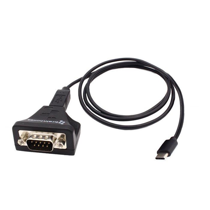 Brainboxes USB-C to 1 Port RS232 Industrial USB to Serial Adaptor - W126206961
