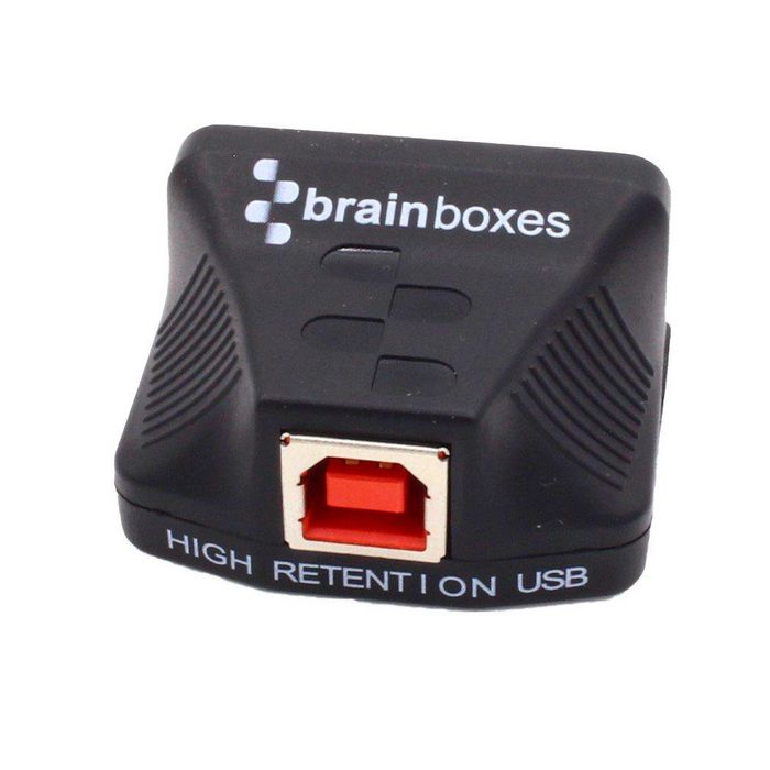 Brainboxes USB-C to 1 Port RS232 Industrial USB to Serial Adaptor - W126206961