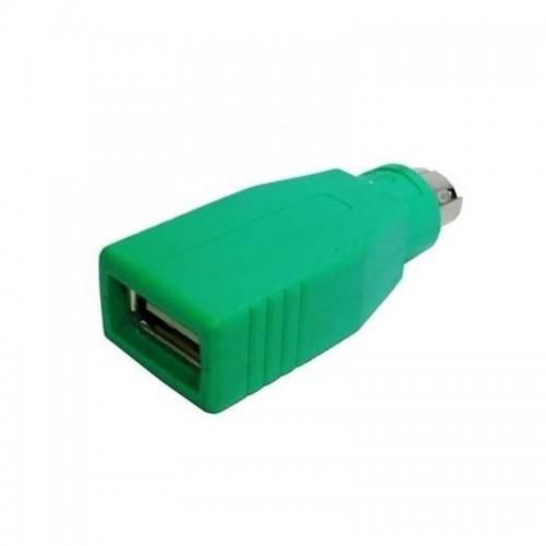 Adder VSA91 PS2(F) to USB(M) Mouse Adapter (Green) for IPEPS - W124678349