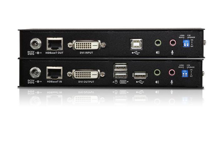 Aten Système d’extension KVM USB DVI HDBaseT™ 2.0 (mode longue portée jusqu’à 1920 x 1080 à 150 m) - W124447294