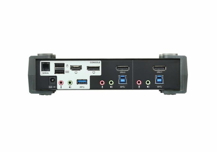 Aten Commutateur KVMP™ MST DisplayPort 4K 2 ports USB 3.0 (câbles inclus) - W124847536